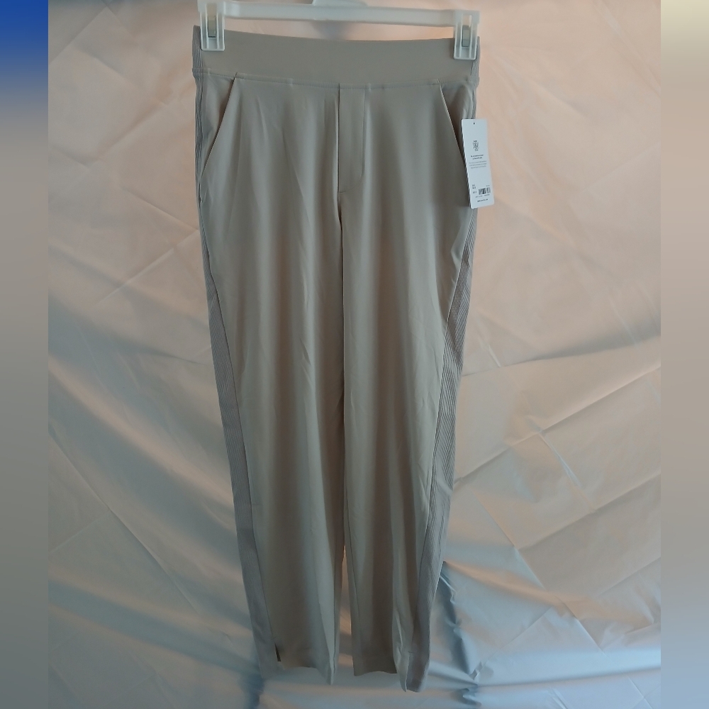Athleta Cream Ankle Pants